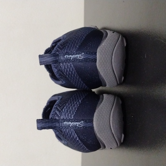 Skechers 8.5 Breathe Easy Made Ya Look Sneakers in Navy Relaxed Fit Air … - Picture 4 of 6